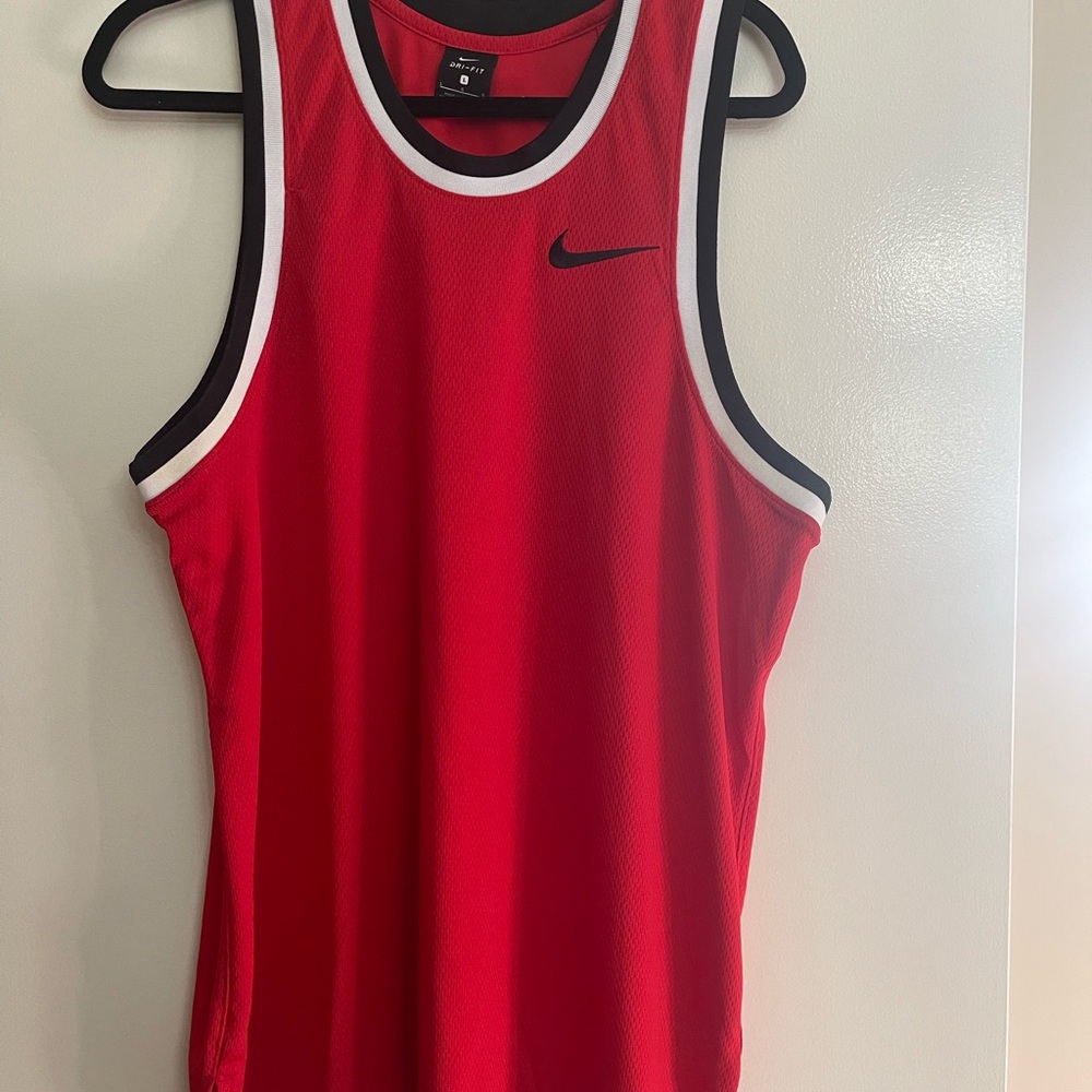 Nike Red Athletic Tank Top